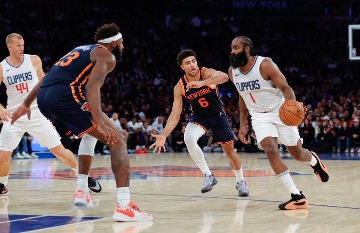 James Hardenin Los Angeles Clippers -debyytti päättyy epäonnistumiseen